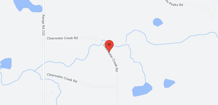 map of 1080 Clearwater Creek RD